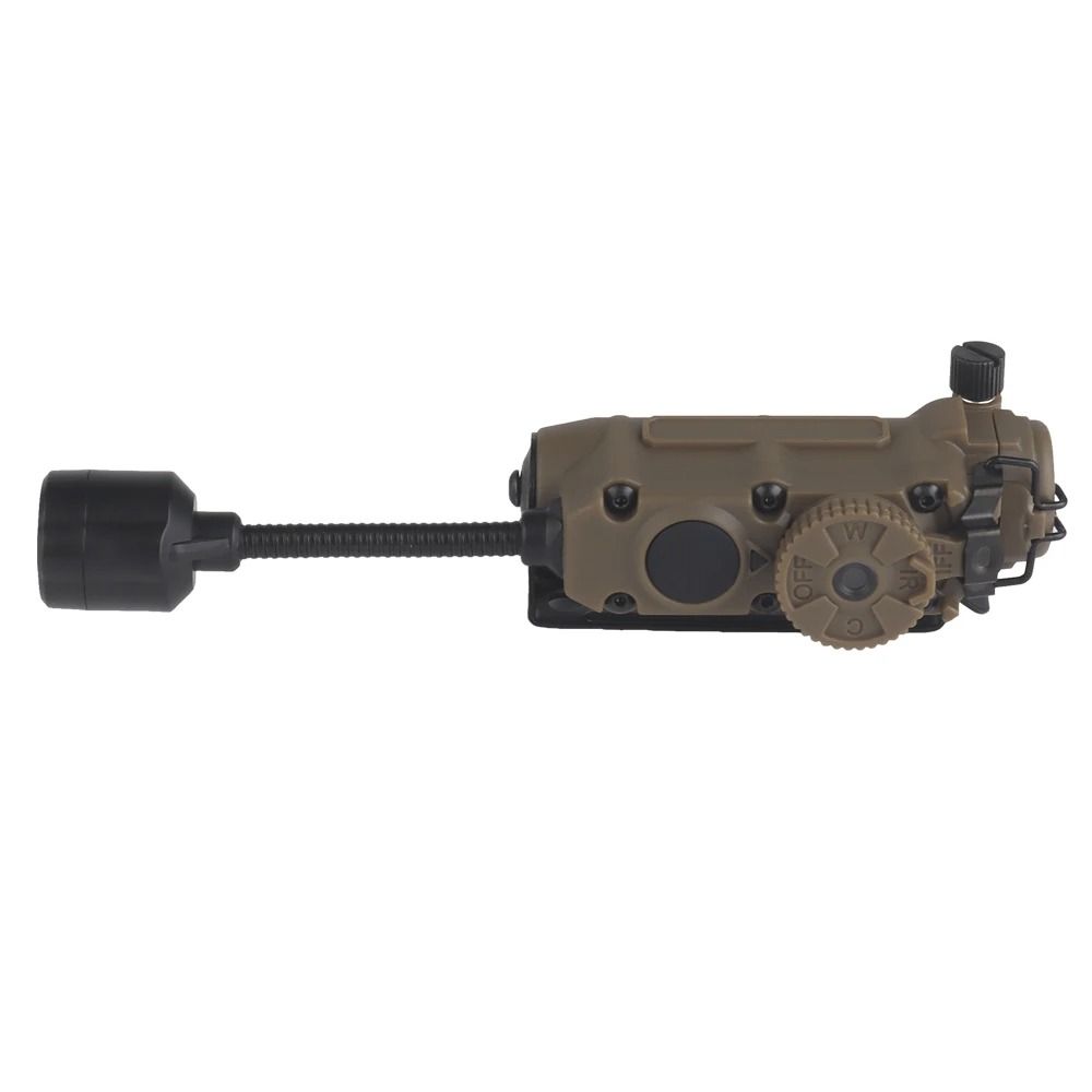 Tactical Helmet Lamp Multi Color LED Strobe Light With Red Green Blue White And IR Modes 1