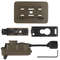 Tactical Helmet Lamp Multi Color LED Strobe Light With Red Green Blue White And IR Modes 7