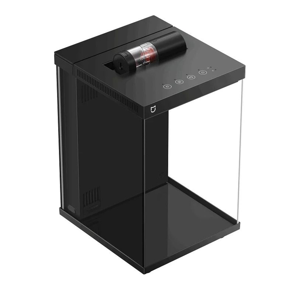 Smart Desktop Fish Tank With Remote Feeding And Lighting 5