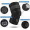 Adjustable Hinged Knee Brace With Side Stabilizers And Locking Dials 3