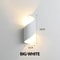 Modern Spiral LED Wall Lamp Waterproof Indoor Outdoor Sconce Light 8