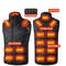Winter Heated Vest Rechargeable Thermal Jacket For Men And Women 0