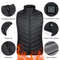 Winter Heated Vest Rechargeable Thermal Jacket For Men And Women 3