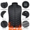 Winter Heated Vest Rechargeable Thermal Jacket For Men And Women 3
