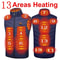 Winter Heated Vest Rechargeable Thermal Jacket For Men And Women 8