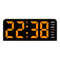 USB Powered Digital Alarm Clock With Mood Light Dual Alarm And Snooze 12