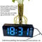 USB Powered Digital Alarm Clock With Mood Light Dual Alarm And Snooze 2