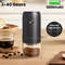 Portable 1800 MAh Rechargeable Coffee Bean Grinder With Adjustable Gears 0