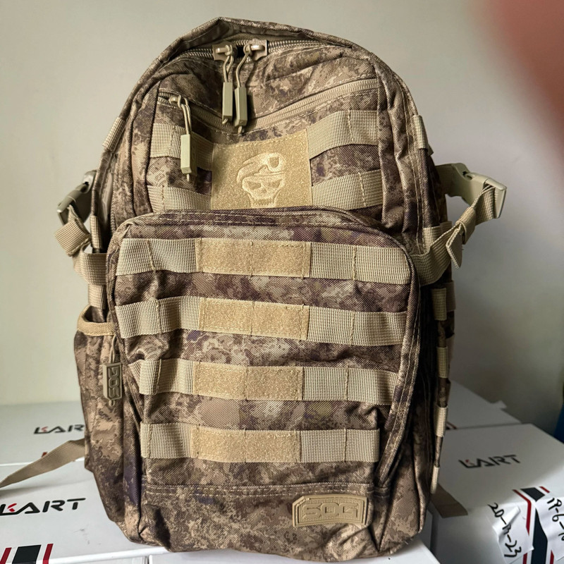 Waterproof Tactical Shoulder Backpack With Chest Strap For Travel And School 2