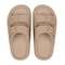 Double Buckle Adjustable Slides Unisex EVA Pillow Slippers 4