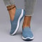 Womens Breathable Mesh Flat Slip On Casual Sneakers 3