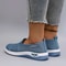 Womens Breathable Mesh Flat Slip On Casual Sneakers 5