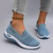 Womens Breathable Mesh Flat Slip On Casual Sneakers 6