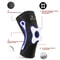 Knee Compression Sleeve With Side Spring Stabilizers And Patella Gel Pad Support 2