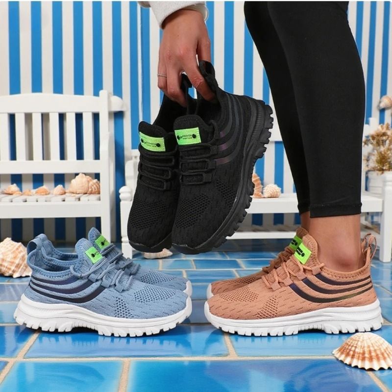Womens Breathable Lightweight Sneakers For Walking And Running 2