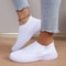 Breathable Elastic Flat Sneakers For Women Lightweight Summer Shoes 6