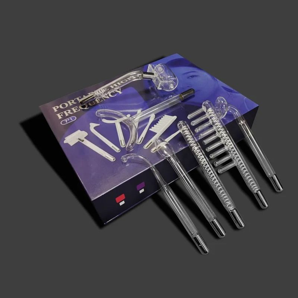 7in1 High Frequency Electrode Skin Care Wand Machine 5