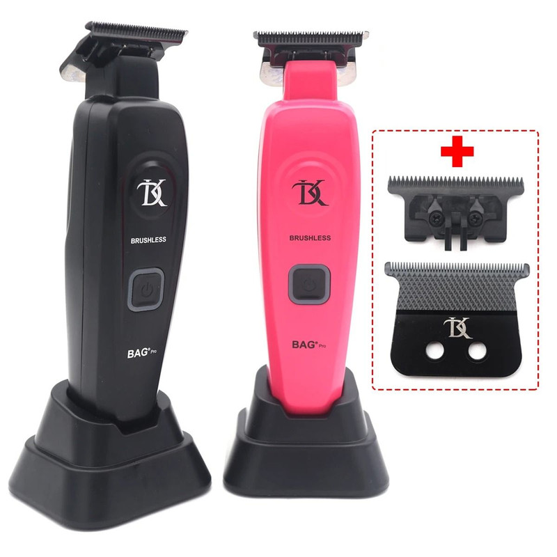 Professional Full Metal Hair Clipper With Ceramic Blade And Charging Base 0