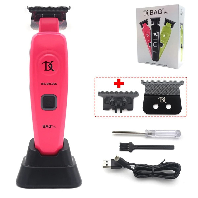 Professional Full Metal Hair Clipper With Ceramic Blade And Charging Base 13