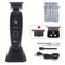 Professional Full Metal Hair Clipper With Ceramic Blade And Charging Base 7