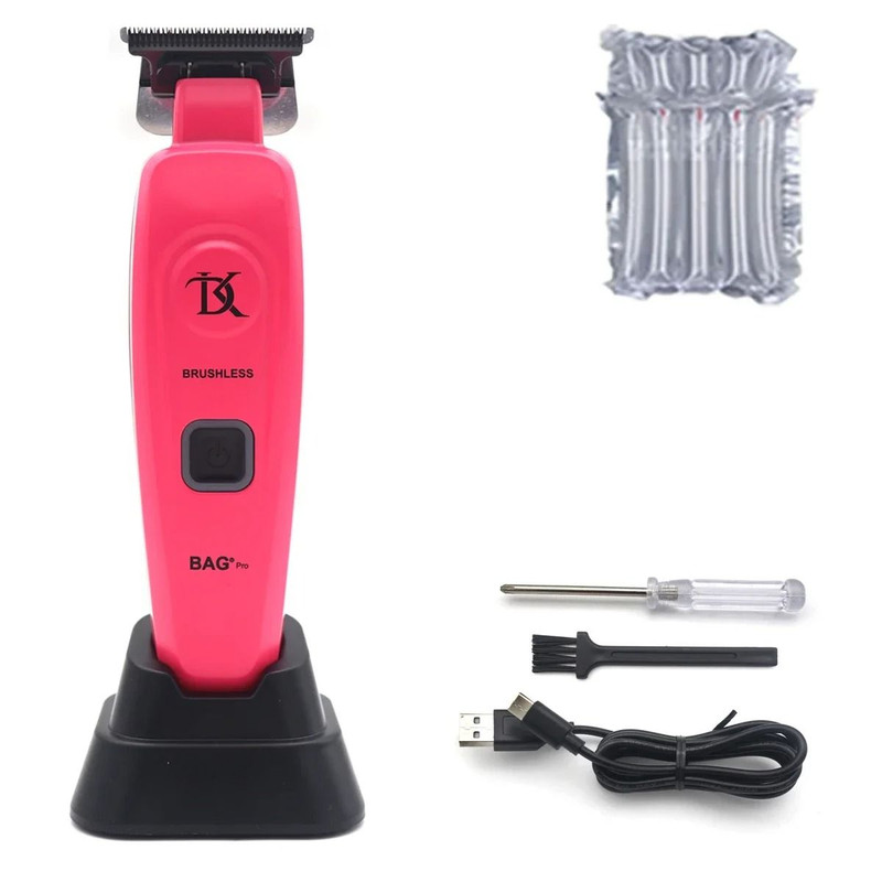 Professional Full Metal Hair Clipper With Ceramic Blade And Charging Base 8
