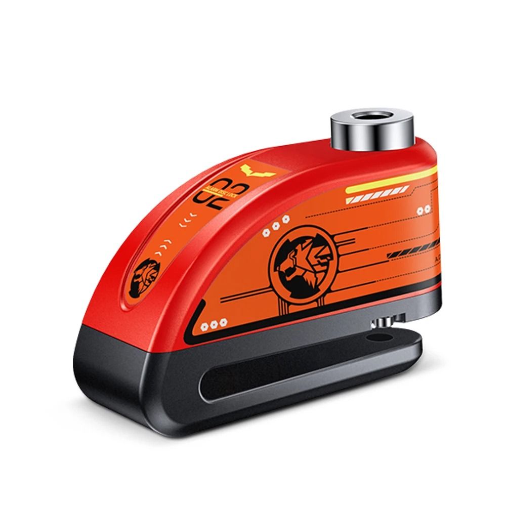 Alarm Disc Padlock Waterproof 120 DB Motorbike Wheel Lock 14