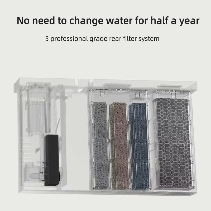 Aquarium Water Pump And Heating Rod With Filter Cartridge Options 5