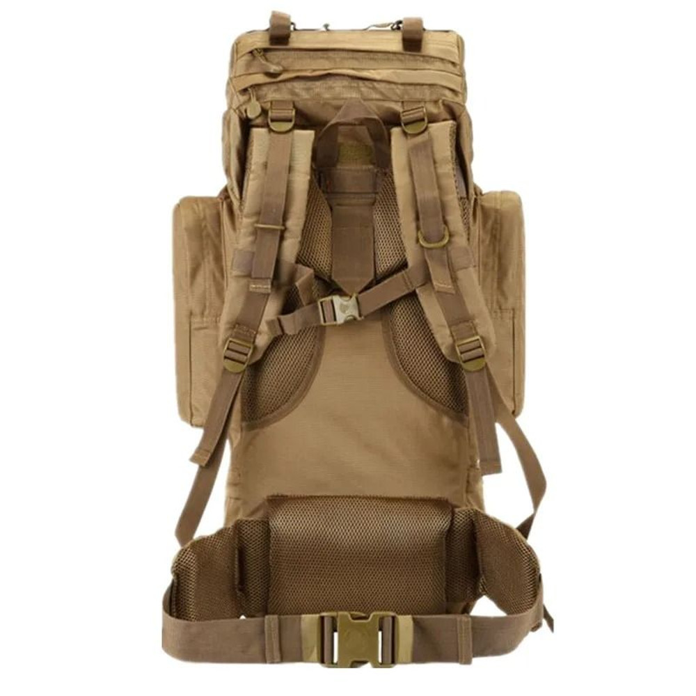 70L Waterproof Oxford Mountaineering Backpack With Camouflage Design 4