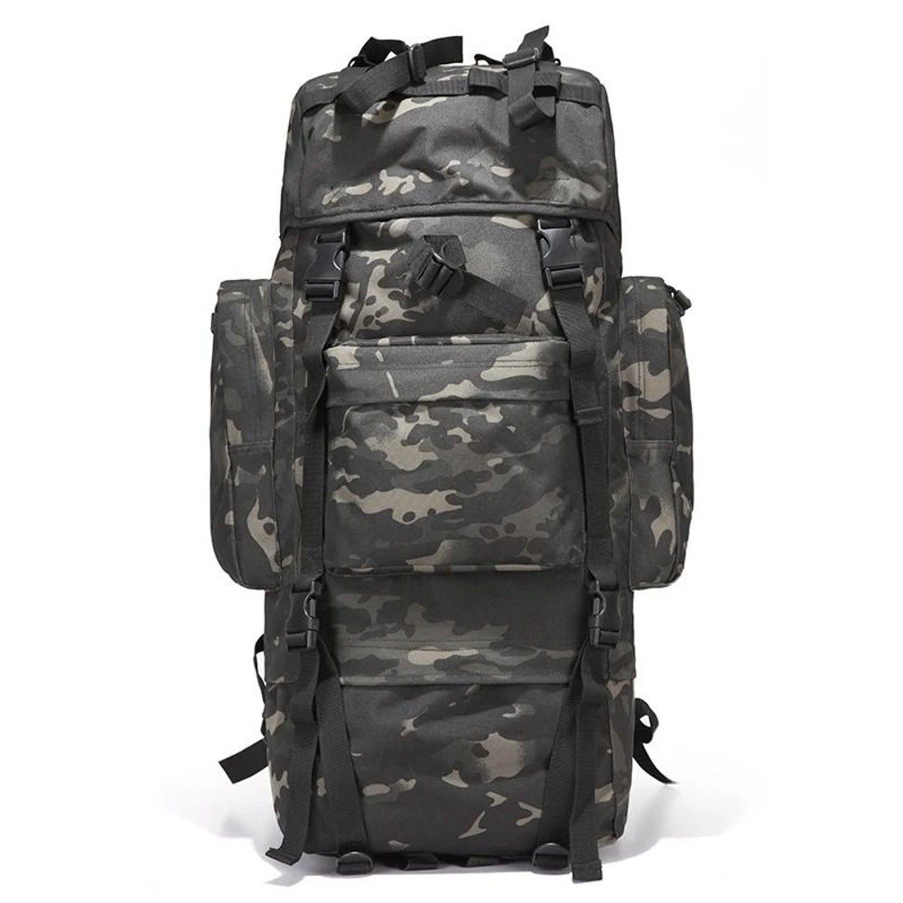 70L Waterproof Oxford Mountaineering Backpack With Camouflage Design 7