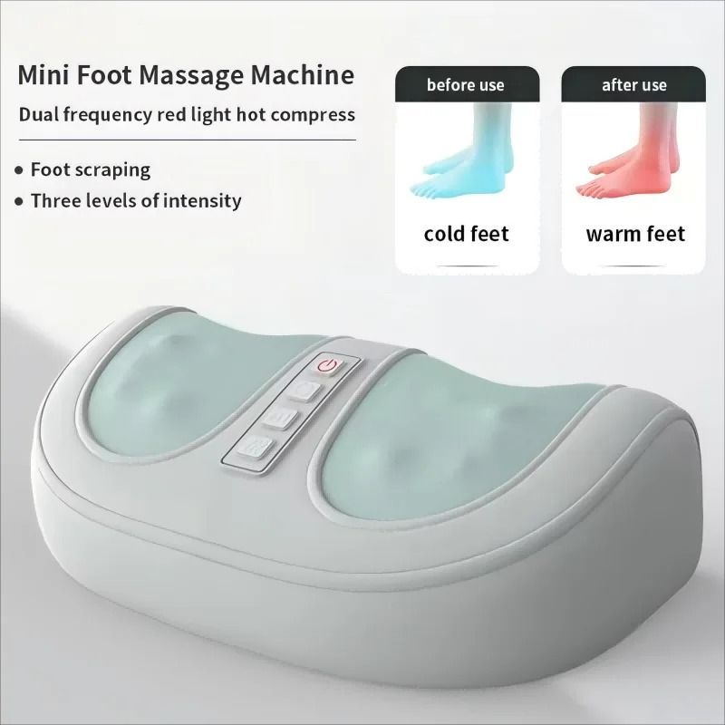 Foot And Calf Massager With Heat  Kneading For Plantar Fasciitis Relief 1