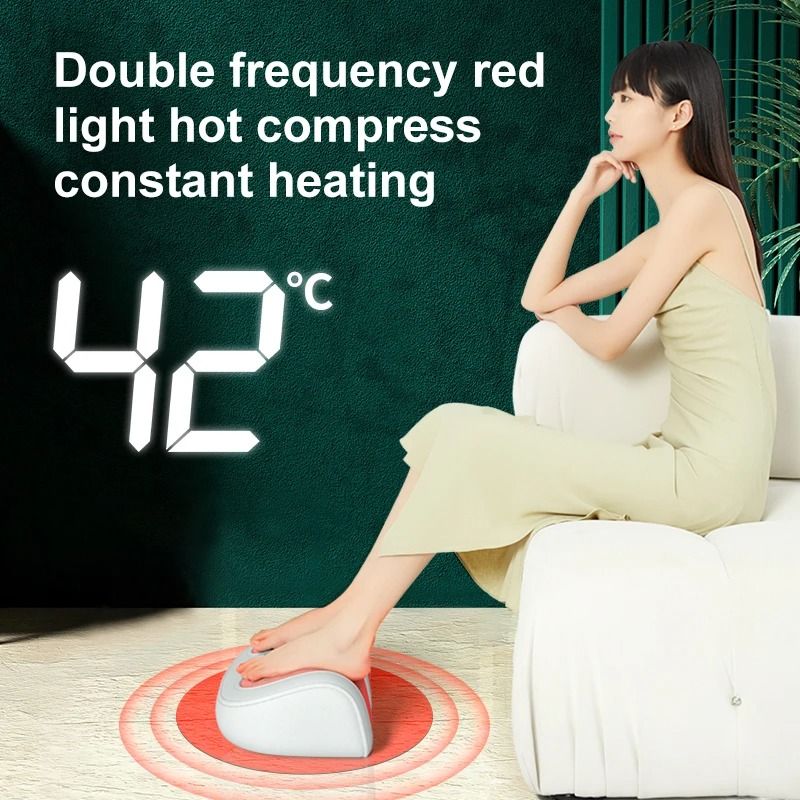 Foot And Calf Massager With Heat  Kneading For Plantar Fasciitis Relief 2