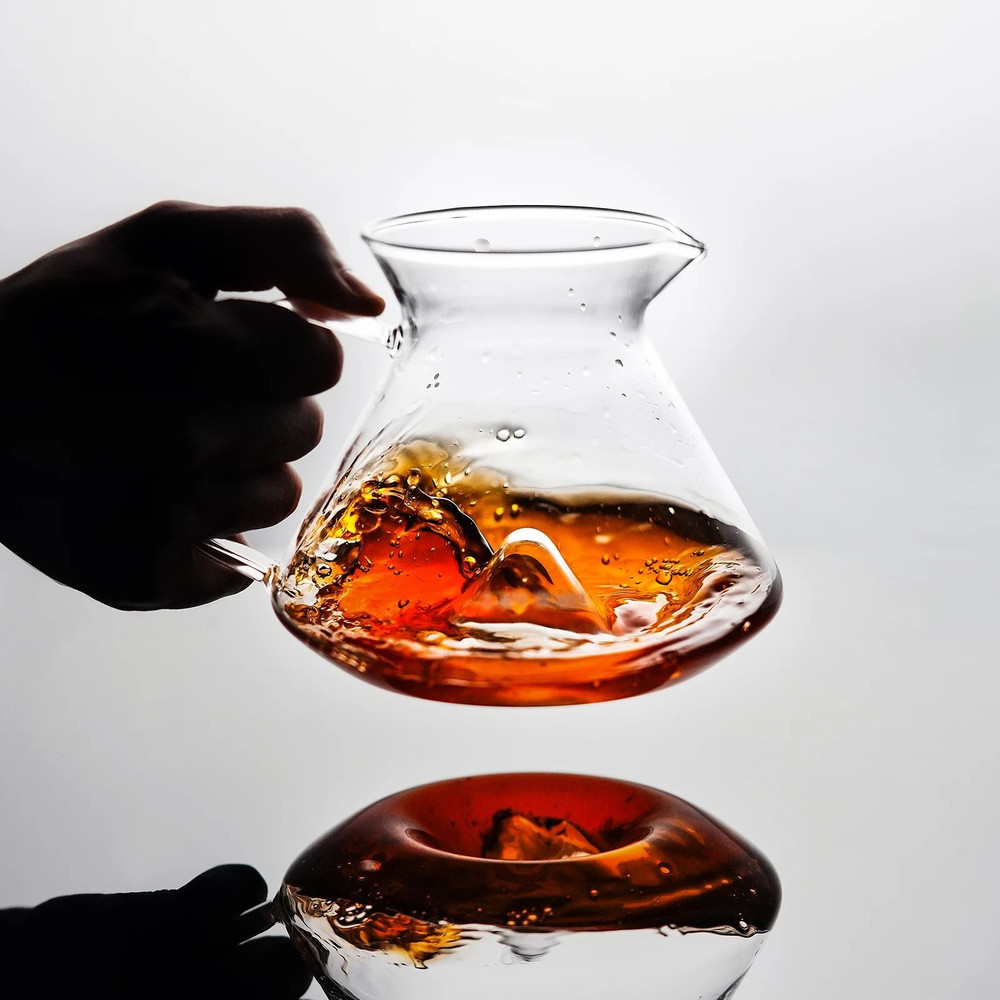 Borosilicate Glass Pour Over Coffee Server With Handle 360ml Or 600ml 2