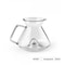 Borosilicate Glass Pour Over Coffee Server With Handle 360ml Or 600ml 7