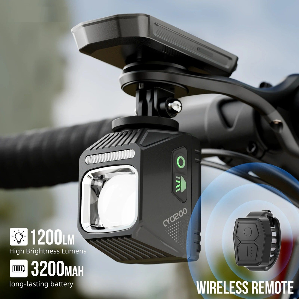 Rechargeable Bike Headlight With Cut Off Line For Safe Night Riding 0