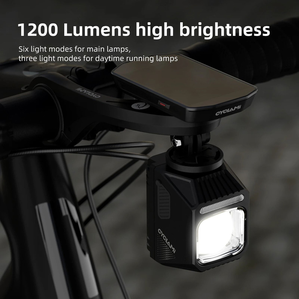 Rechargeable Bike Headlight With Cut Off Line For Safe Night Riding 1