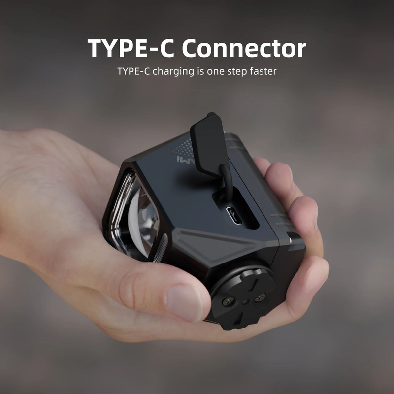 Rechargeable Bike Headlight With Cut Off Line For Safe Night Riding 4