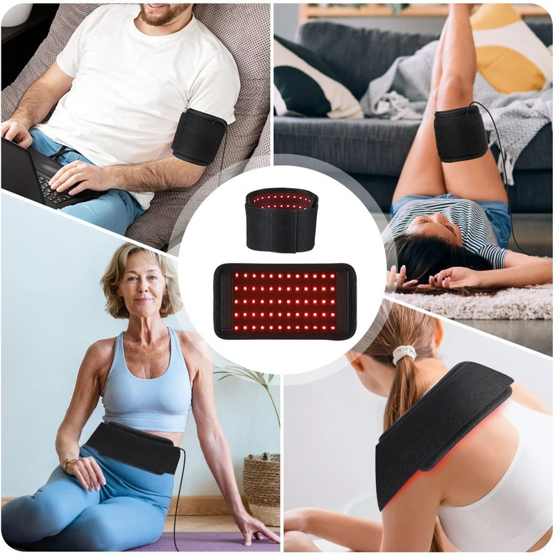 Near Infrared Wrist Guard Belt 660850 Nm Therapy Device 2