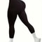 Solid Color Seamless High Waist Yoga Leggings Women Workout Pants 6