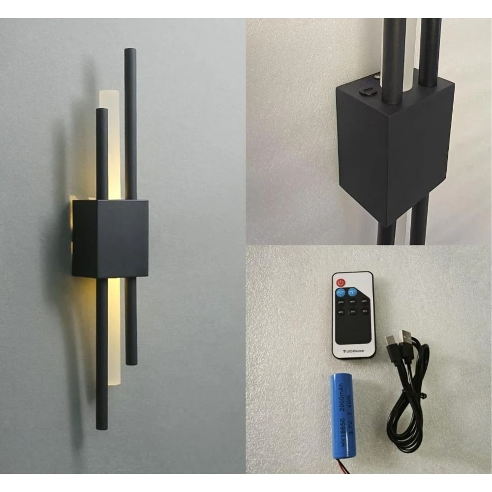 Modern Acrylic Wall Lamp With LED Remote Control 7