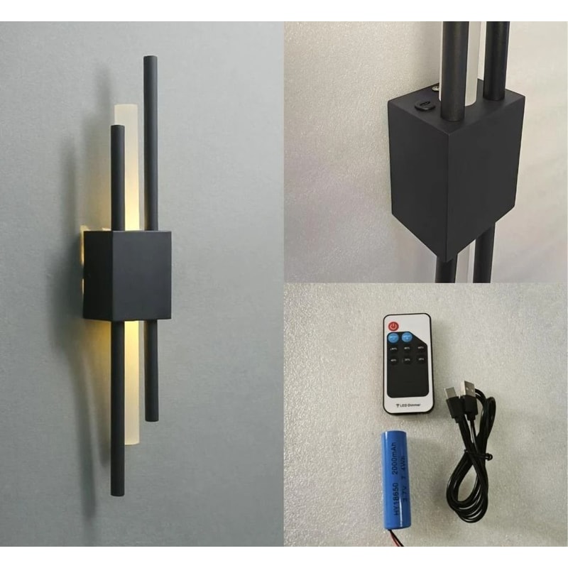 Modern Acrylic Wall Lamp With LED Remote Control 7