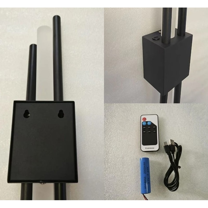 Modern Acrylic Wall Lamp With LED Remote Control 8