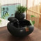 Chinese Style Circulating Ceramic Water Ornament Desktop Fountain 0