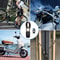 Waterproof Bike Alarm Lock With Remote And Combination Security 0