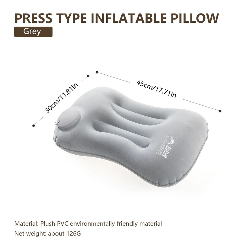 Ultralight Inflatable Travel Pillow For Camping  Hiking 6