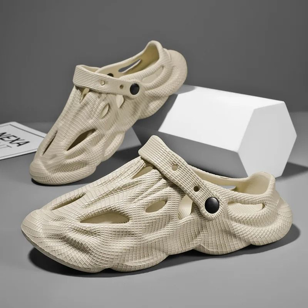 Lightweight EVA Garden Clogs For Men Summer Soft Beach Slip On Shoes 1