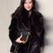 Oversized Faux Fur Coat For Women Soft Fluffy Winter Jacket 9