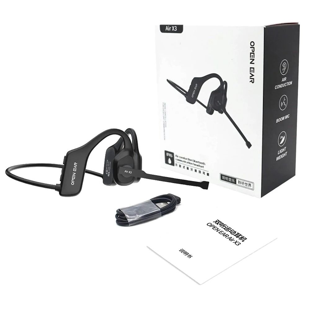 Wireless Open Ear Bluetooth Headset With Noise Canceling Microphone 6