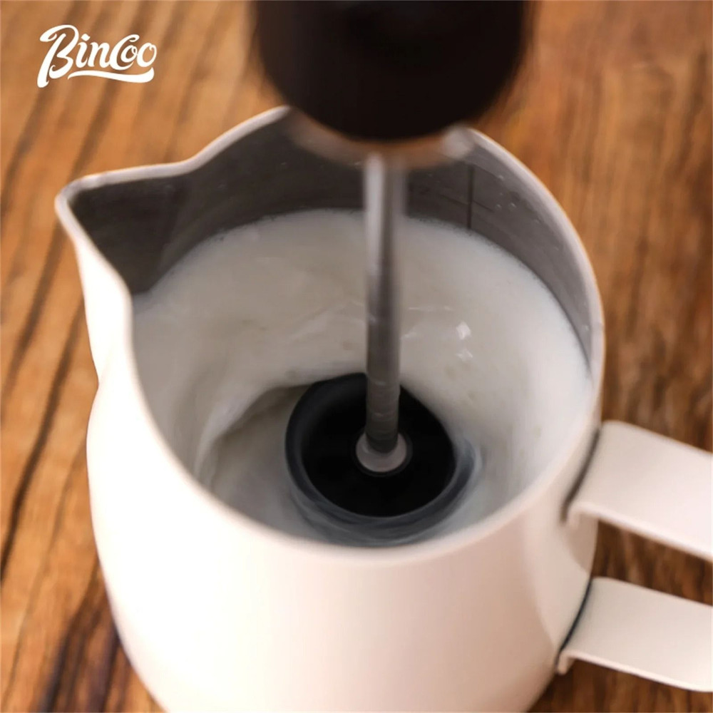 Mini Electric Milk Frother USB Handheld Coffee Whisk Mixer 2