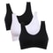Plus Size Seamless Sports Bra Set With Pads Wireless Comfort Fit 10