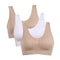 Plus Size Seamless Sports Bra Set With Pads Wireless Comfort Fit 5